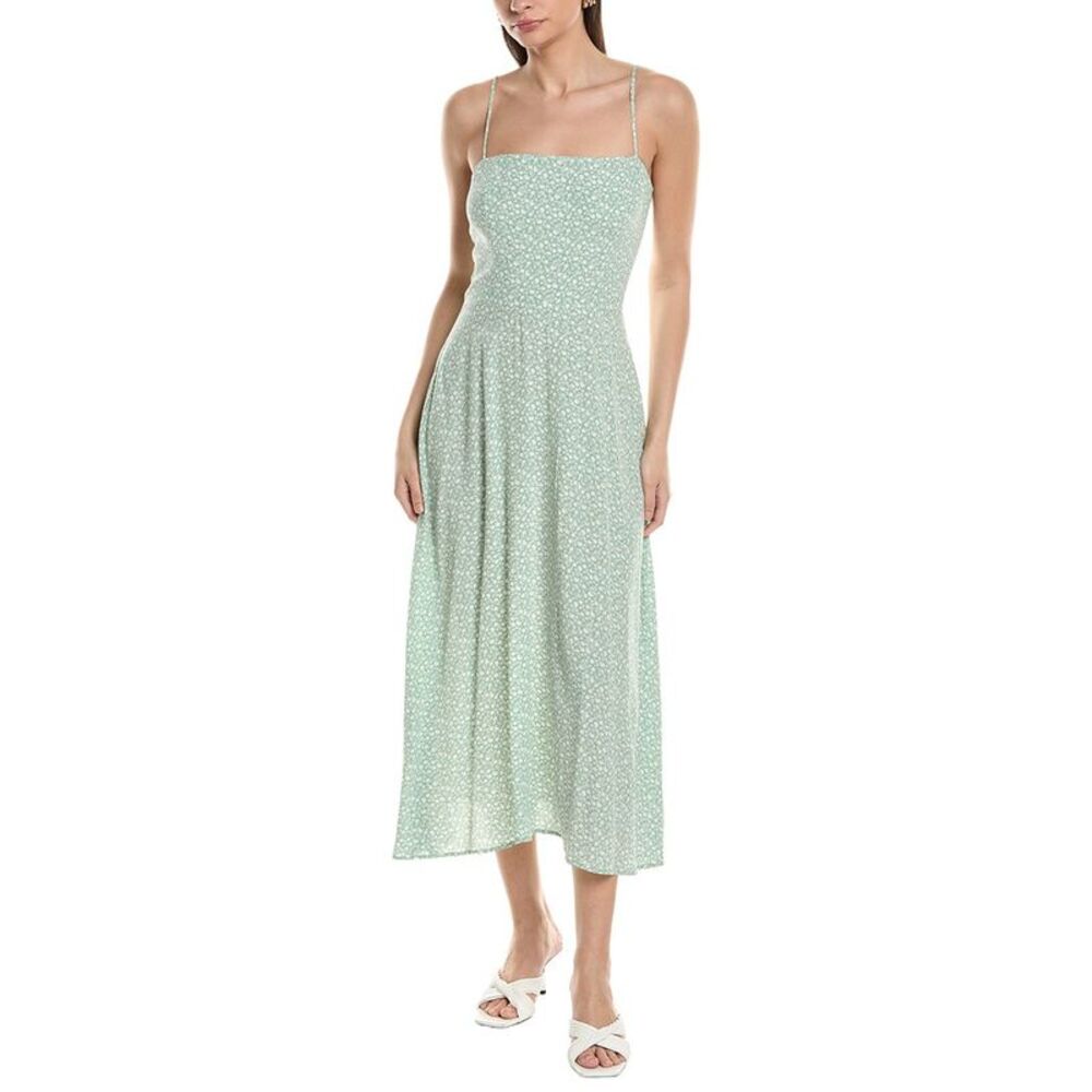 Jl Luxe Womens  Sleeveless Midi Dress, Green
